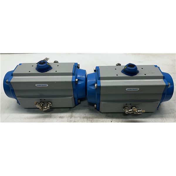 (2) Jamesbury #VPVL300DABD Double Acting Valve Actuators