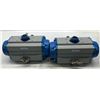 Image 1 : (2) Jamesbury #VPVL300DABD Double Acting Valve Actuators