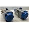 Image 2 : (2) Jamesbury #VPVL300DABD Double Acting Valve Actuators