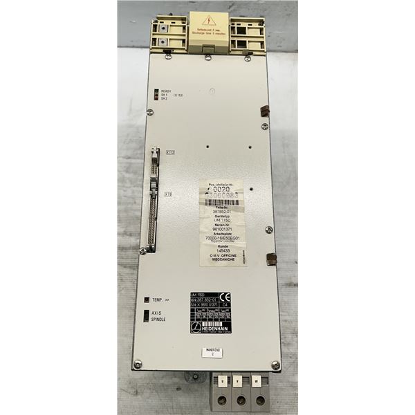 Heidenhain #387 852-01/UM 115D Inverter Power Module