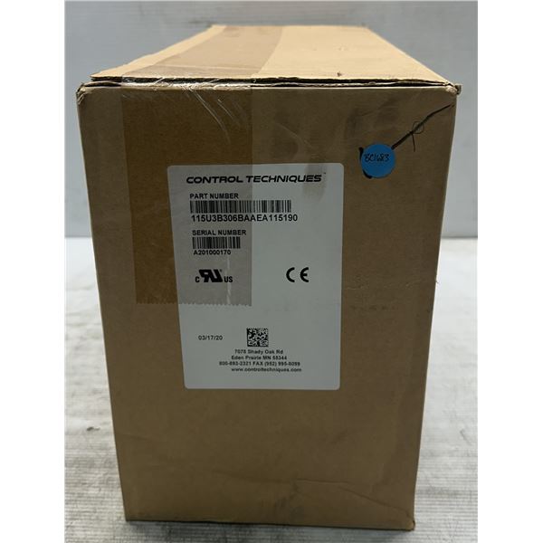 Control Techniques #115U3B306BAAEA115190 Servo Motor