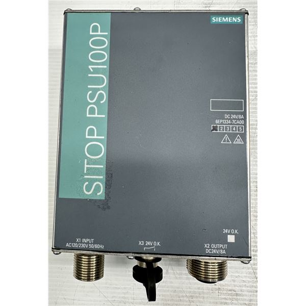 Siemens #6EP1334-7CA00 SITOP PSU100P Power Supply