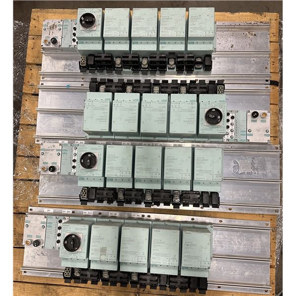 (4) Siemens Rails w/Modules
