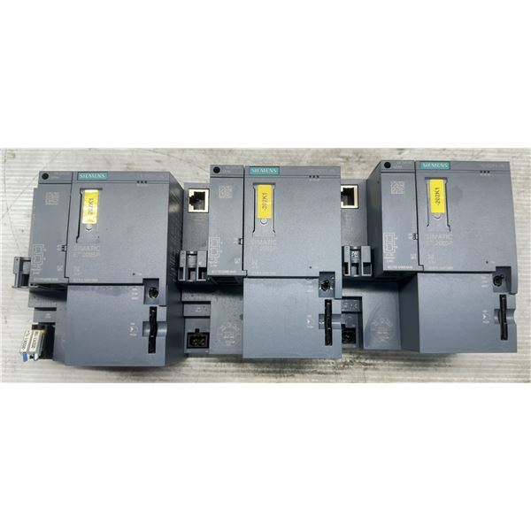 (3) Siemens #6ES7 512-1SK01-0AB0 Simatic ET 200SP F-CPU Units