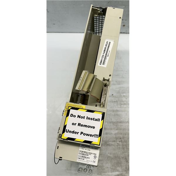 Siemens #6SN1123-1AB00-0CA1 Simodrive LT-Module INT .2X50A