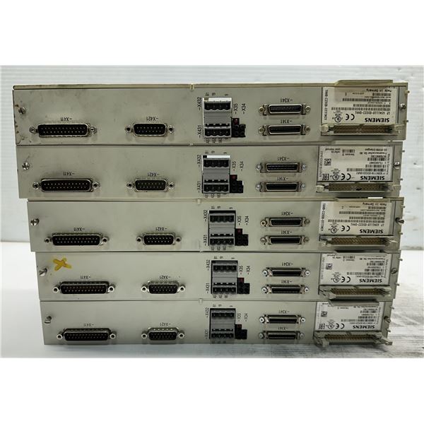 (5) Siemens #6SN1118-0DG23-0AA1 Circuit Boards