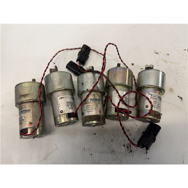 Lot of (5) Pittman Motors