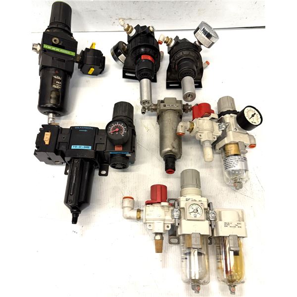 Lot of Misc. Filter Units & Regulators