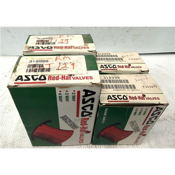 (4) ASCO #318998 Rebuild Kits