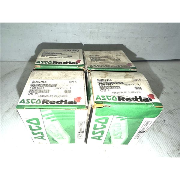 (4) ASCO #302284 Rebuild Kits