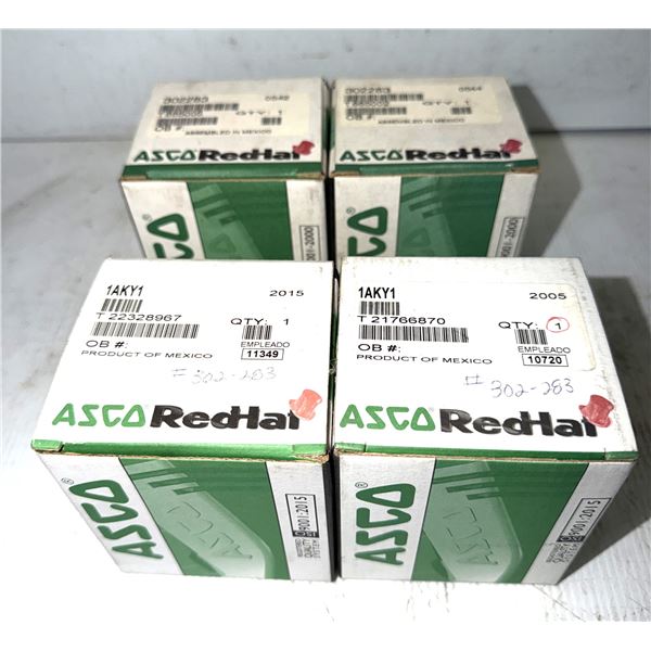 Lot of (4) ASCO Items