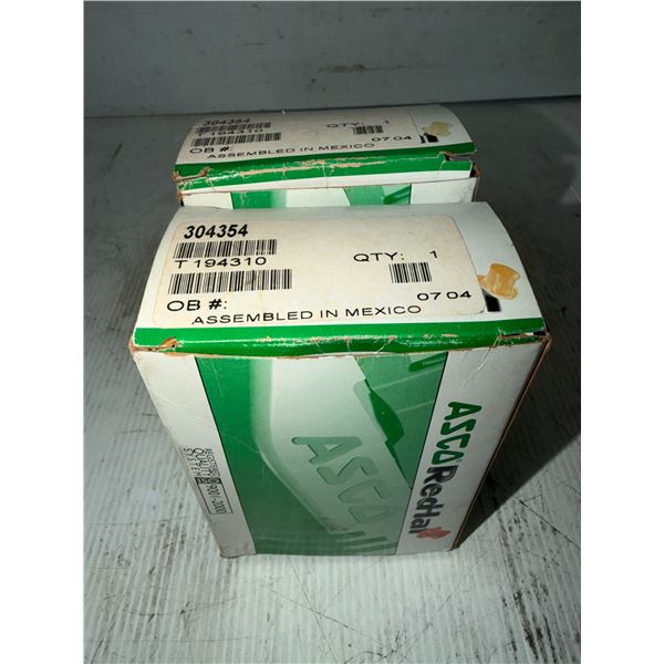 Lot of (2) ASCO #304354 (one is open and may not be complete)