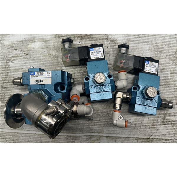 Lot of (3) Mac Valve Items