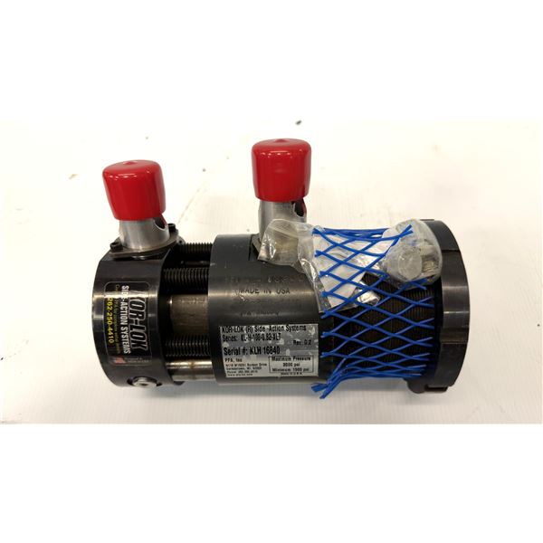 PFA Hydraulic Locking Cylinder Kor-Lok #KL-H-100-0.82-XLT Side Action Syst. 3000PSI