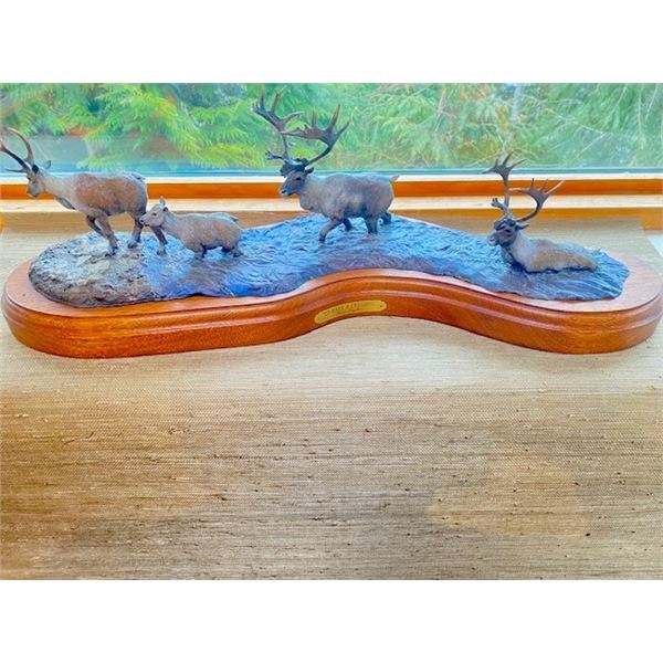 “To Make a Crossing” BRONZE BY RICK TAYLOR