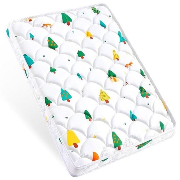 1 Premium Toddler Mattress (38" x 26" Size) for Playpens/Pack-N-Plays/Mini Cribs - New Sealed!