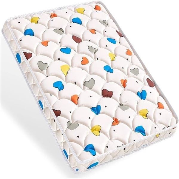 1 Premium Toddler Mattress (38" x 26" Size) for Playpens/Pack-N-Plays/Mini Cribs - New Sealed!