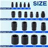 Image 2 : Speedwox 19PCS External Star Socket Set - 3/8" Drive External Torque Socket Set - New Sealed!