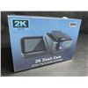 Image 2 : 1 2K Front Dash Cam with WiFi/App Control; Night Vision, Loop Recording, G-Sensor; 64GB SD Card