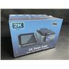 Image 2 : 1 2K Front Dash Cam with WiFi/App Control; Night Vision, Loop Recording, G-Sensor; 64GB SD Card