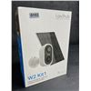 Image 2 : LaxiHub 3MP Outdoor WiFi Battery Security Camera Kit with Solar Panel (W2 Kit1) - New Sealed