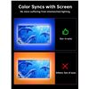 Image 7 : L01 Pro TV Backlight LED Light Strip Kit with App/Smart Control (For 55-65" TV's) - New Sealed