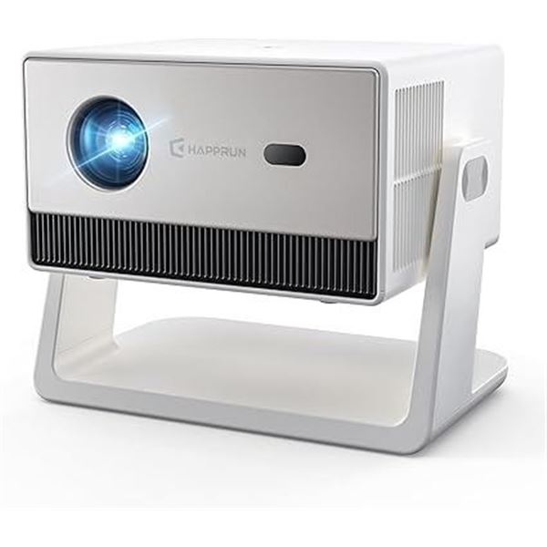 Happrun KC7 Full HD 4K Smart Projector with Wifi & Bluetooth/Built-In Apps, Dolby Audio - BRAND NEW
