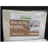Image 3 : 2 Packs of Large Multipurpose Packing Paper (50 Sheets Each) 31" x 21.5" Size Sheets - New