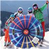 Image 1 : Kuptone 47" Large Inflatable Snow Tube for Adults - New in Box