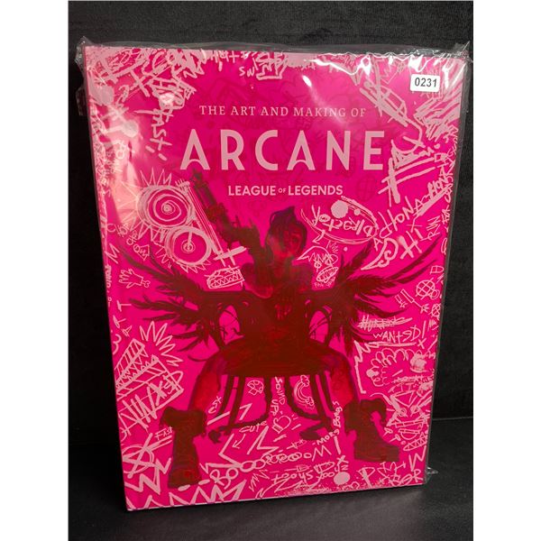 The Art and Making of Arcane League of Legends Hardcover Book - New Sealed!