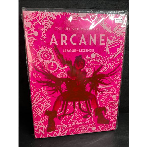 The Art and Making of Arcane League of Legends Hardcover Book - New Sealed!