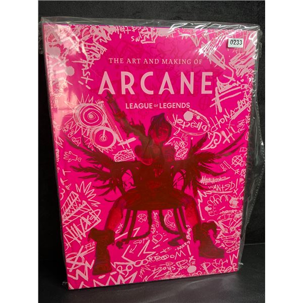 The Art and Making of Arcane League of Legends Hardcover Book - New Sealed!