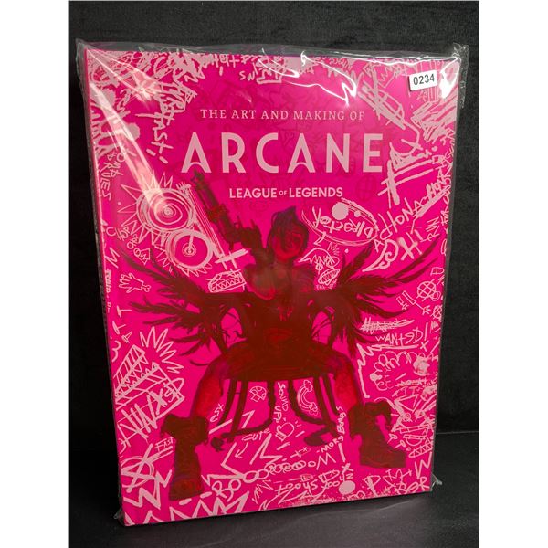 The Art and Making of Arcane League of Legends Hardcover Book - New Sealed!