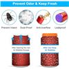Image 7 : 24PCS Reusable Silicone Pop Can Lids/Soda Can Covers (4x 4-Packs) - New
