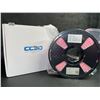 Image 2 : 1 Roll of CC3D PLA 1.75mm 3D Printer Filament - Pink Color - New