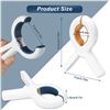 Image 4 : 5 Packs (6PCS Each) Beach Towel Clips/Strong Clothespin Clips for Home/Outdoors - New