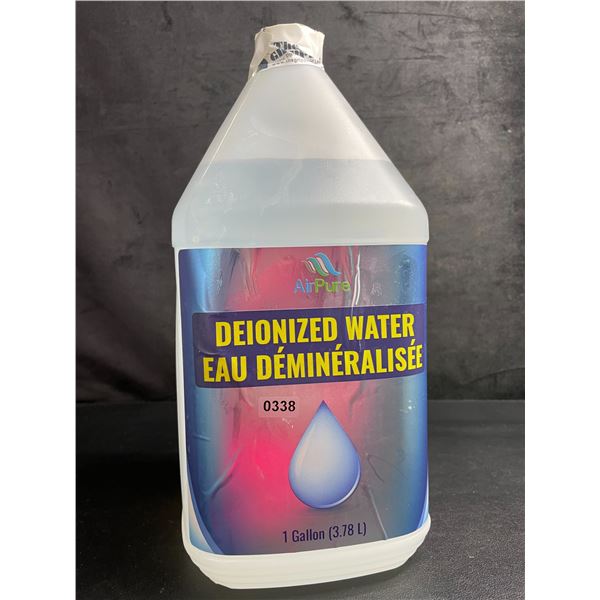 1 Gallon Jug of AirPure Deoionized Water (3.78L) - New