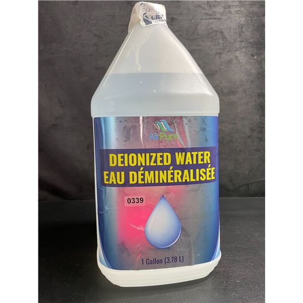 1 Gallon Jug of AirPure Deoionized Water (3.78L) - New