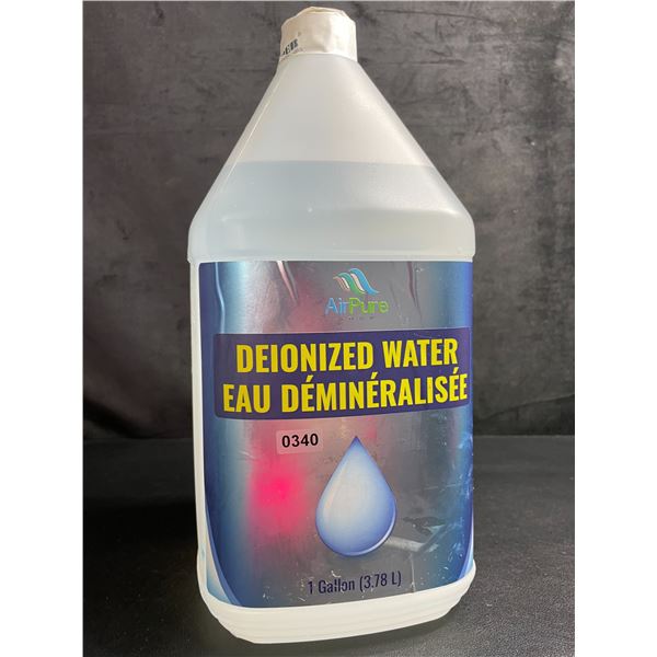 1 Gallon Jug of AirPure Deoionized Water (3.78L) - New