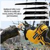 Image 10 : 1 Cordless Reciprocating Saw with 4 Blades (No Battery *Compatible with DeWalt Batteries) - New