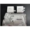 Image 1 : 2-Pack of 60W 5-Port USB-C Fast Charger Blocks - New