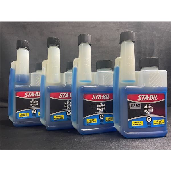 Lot of 4 STA-BIL 360 Marine Ethanol Treatment & Stabilizer (236ml) - New