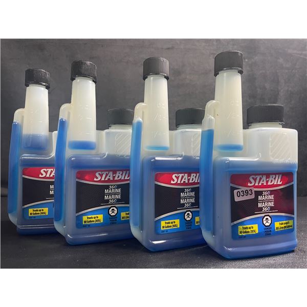 Lot of 4 STA-BIL 360 Marine Ethanol Treatment & Stabilizer (236ml) - New