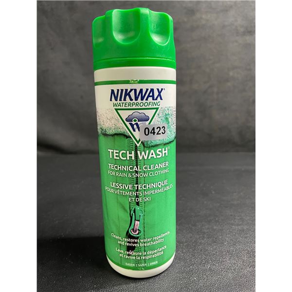 NIKWAX Waterproofing Tech Wash Technical Cleaner for Rain & Snow Clothing (300ml) - New