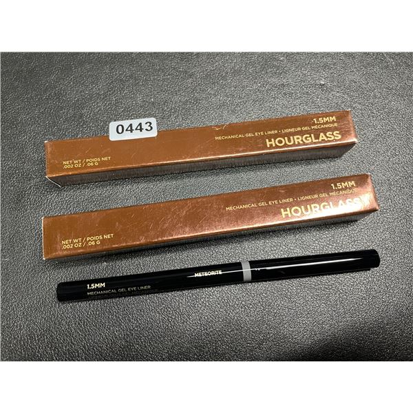 Lot of 2 Hourglasss 1.5mm Mechanical Gel Eye Liners; Shade: Meteorite - New