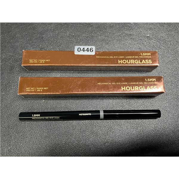 Lot of 2 Hourglasss 1.5mm Mechanical Gel Eye Liners; Shade: Meteorite - New