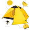Image 5 : GeerTop 2-Person All Season Backpacking Tent - Ultralight All-Weather Easy-Setup Tent - NEW