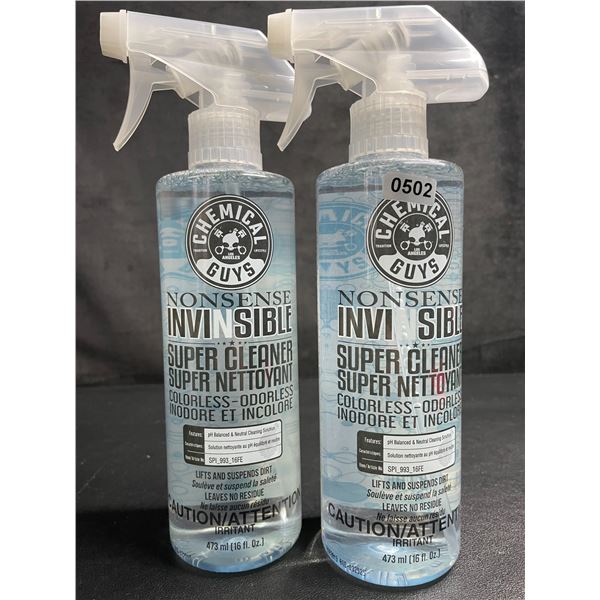 Lot of 2 Chemical Guys Nonsense All Surface Cleaner (473ml) For Vehicles - New