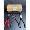 Image 2 : 3PC Electrical Disconnect Pliers Tool Set - Multifunctional Pliers Set - New
