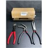 Image 2 : 3PC Electrical Disconnect Pliers Tool Set - Multifunctional Pliers Set - New